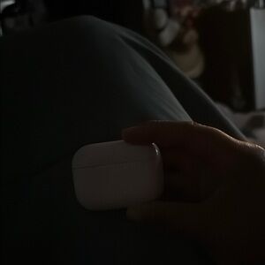 White Wireless Earbuds Case